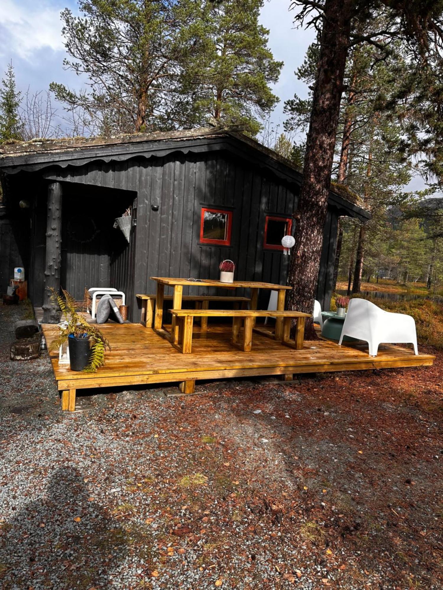 Hytta Pa Oyfjell Villa Buitenkant foto