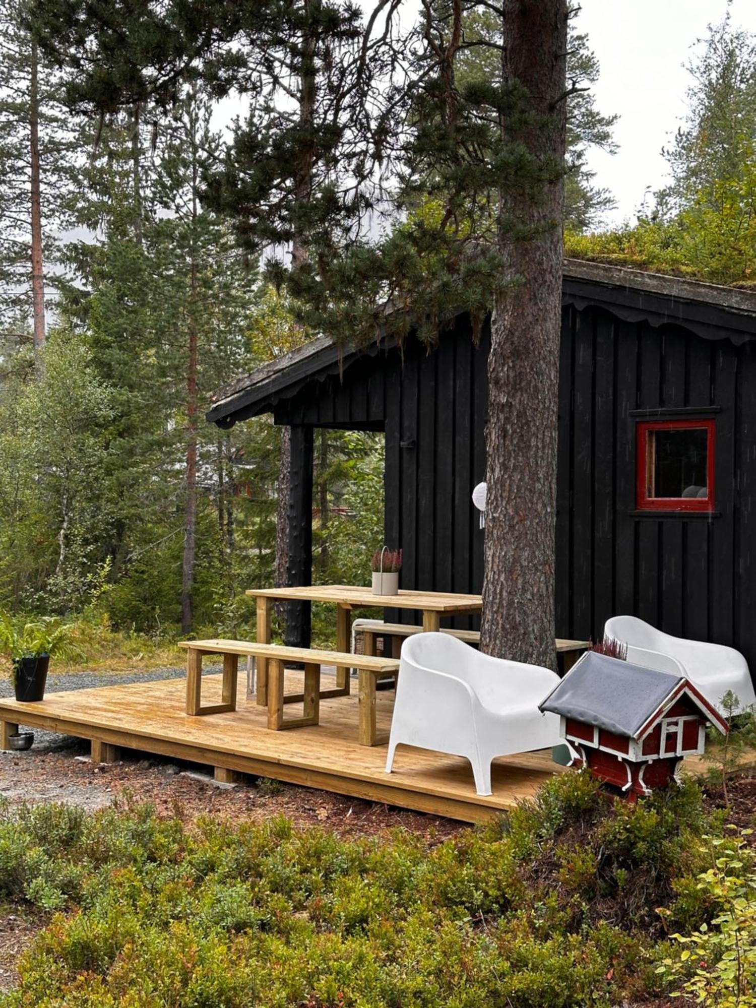 Hytta Pa Oyfjell Villa Buitenkant foto
