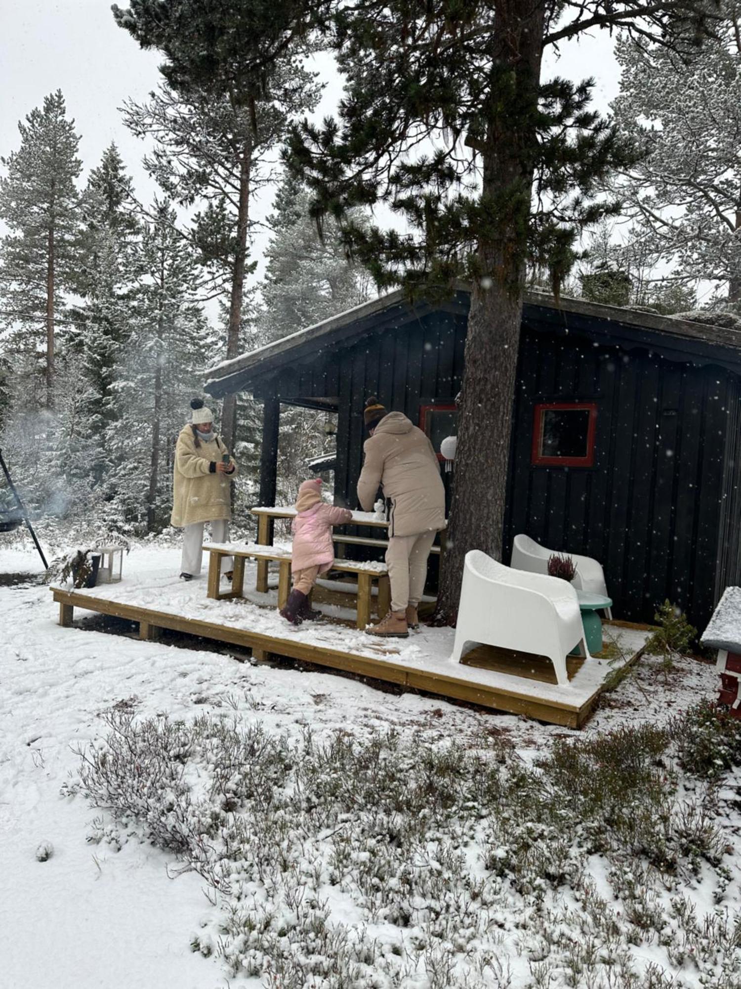 Hytta Pa Oyfjell Villa Buitenkant foto