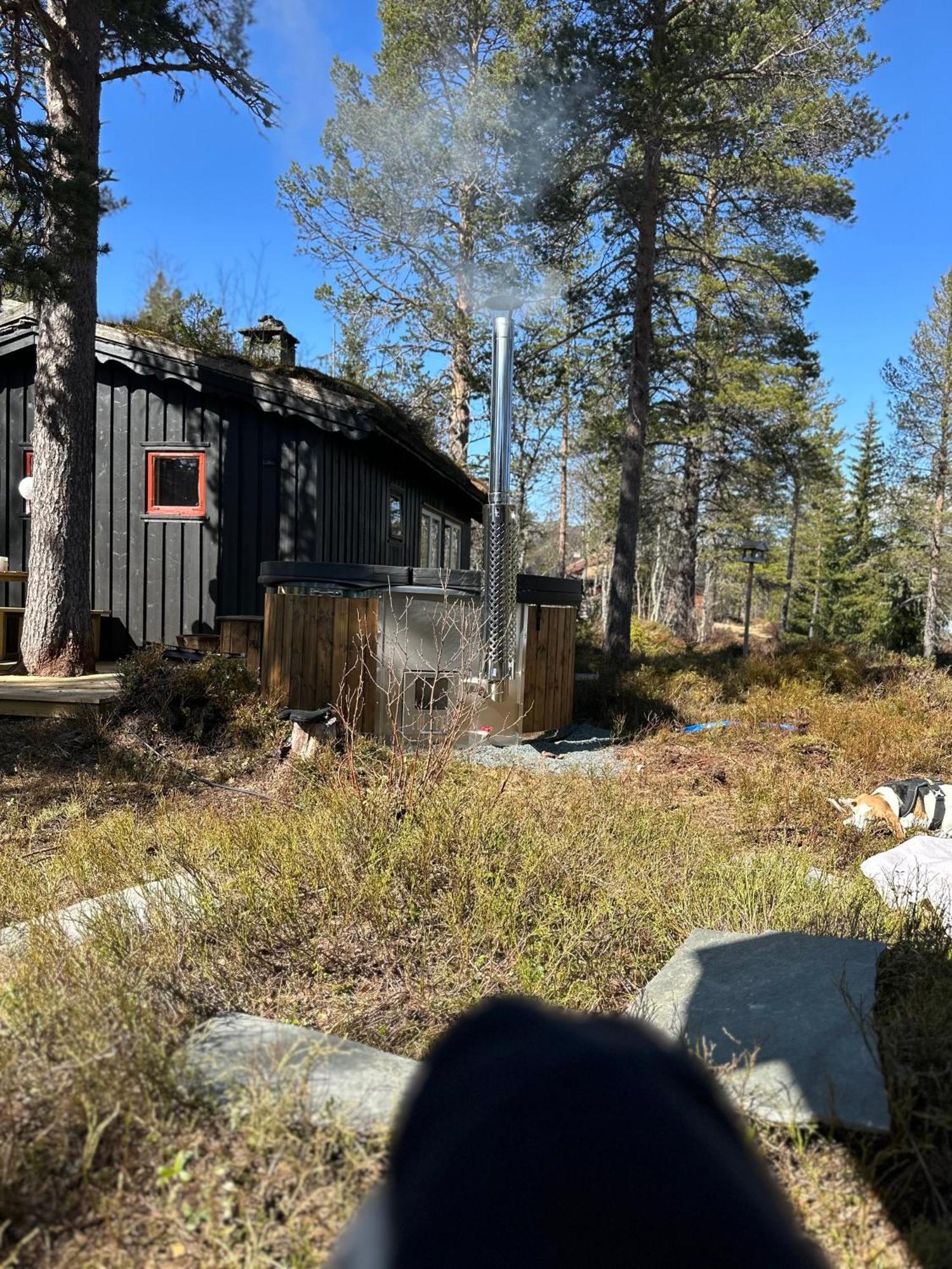 Hytta Pa Oyfjell Villa Buitenkant foto